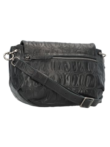 FREDs BRUDER Crolinchen Umhängetasche M Leder 26 cm in black