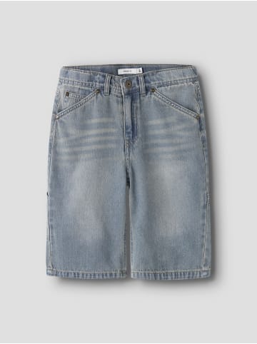 name it Bermudashorts in Vintage Medium Blue Denim