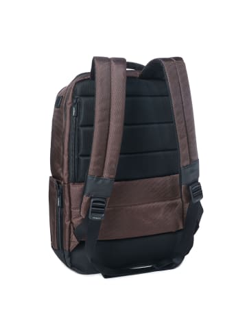 Hedgren Next Script Rucksack RFID 42 cm Laptopfach in uptown brown