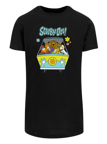 F4NT4STIC Long Cut T-Shirt Scooby Doo Mystery Machine Group in schwarz