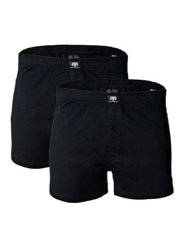 CECEBA Boxershort 2er Pack in Schwarz