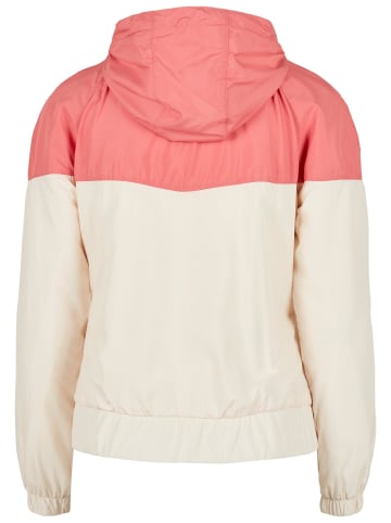 Urban Classics Urban Classics Windbreaker in palepink/whitesand