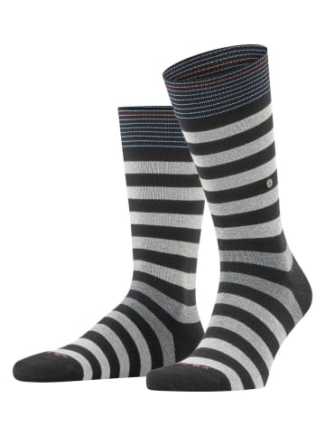 Burlington Socken 1er Pack in Schwarz/Grau