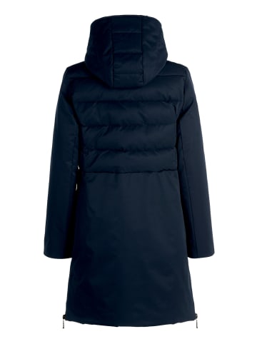 AMBER & JUNE Winterjacke Kunstdaune in Dunkelblau