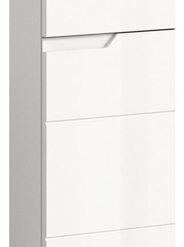 ebuy24 Hochschrank Solero Weiß 38 x 34 cm