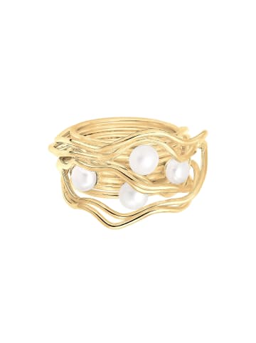 Nenalina Ring 925 Sterling Silber in Gold