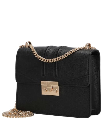 Seidenfelt Roros - Schultertasche 21 cm (soft cream) in schwarz gold