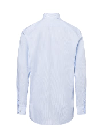 Finshley & Harding Businesshemd Easy Care in hellblau weiß