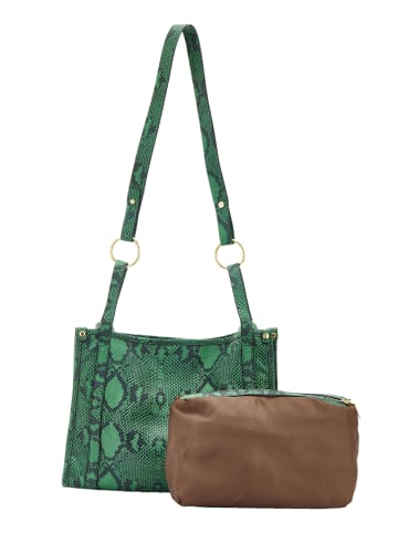 faina Schultertaschen in Grün