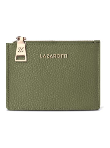 Lazarotti Bologna Leather Schlüsseletui Cardholder RFID Leder 11,5 in olive