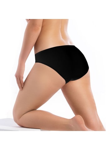 Schöller Bikinislips 5er Pack in Schwarz