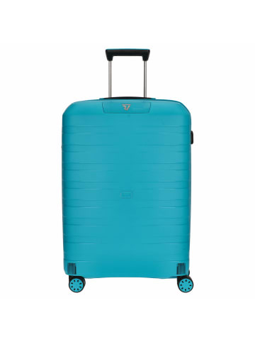 Roncato Box Sport 2.0 - 4-Rollen-Trolley M 69 cm (nero/smeraldo) in nero/smeraldo