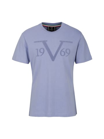 19V69 Italia by Versace Rundhalsshirt Stefano in violett