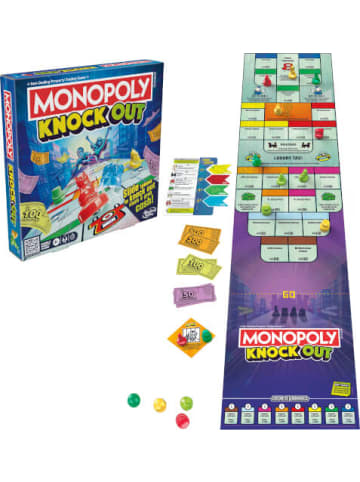 Hasbro Brettspiel Monopoly Knockout, ab 8 Jahre