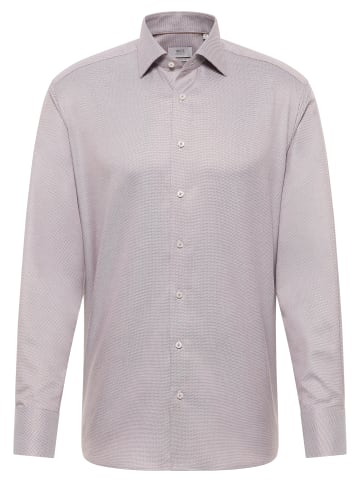 Eterna Hemd MODERN FIT in dunkelbraun