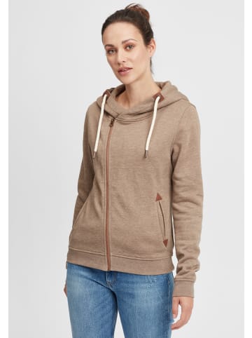 Oxmo Kapuzensweatjacke in natur