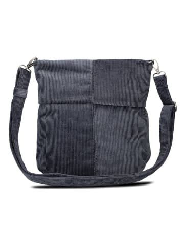 Zwei Mademoiselle.M Schultertasche 27 cm cord polar