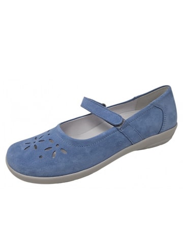 Semler Spangenballerina Flora Weite H in Blau