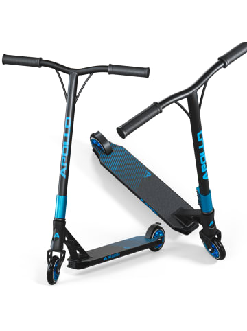 Apollo Stunt Scooter " Genesis Pro X - Schwarz/Blau " in schwarz/blau