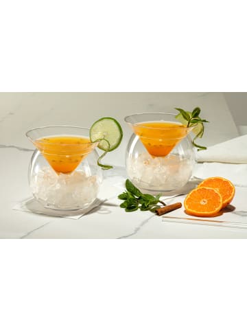 Secret de Gourmet Cocktailgläser in transparent