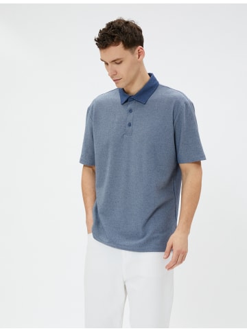 KOTON T-shirt in Indigo