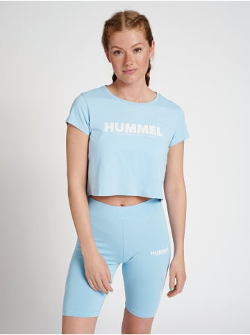 Hummel T-Shirt Hmllegacy Damen in PLACID BLUE