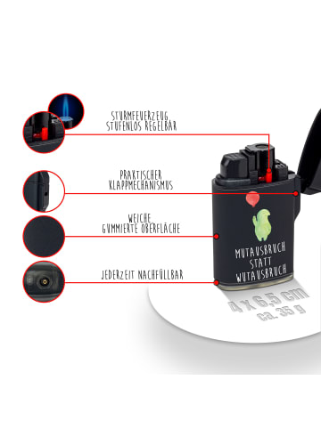 Mr. & Mrs. Panda sturmfeuerzeug Schildkröte Luftballon mit Spruch in Schwarz