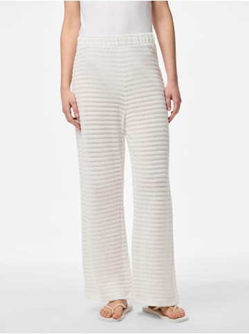 Pieces Hose mit weitem Bein in Cloud Dancer