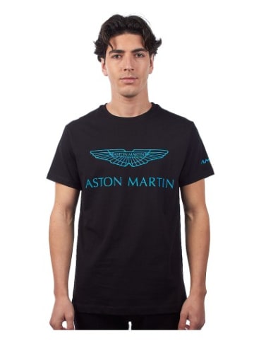 Hackett London Tshirt in Schwarz