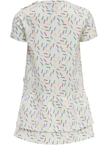 Hummel Kleid S/S Hmlaurora Dress S/S in MARSHMALLOW