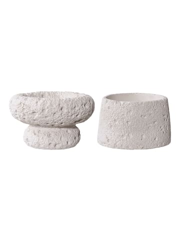 ebuy24 Kerzenhalter Sesimbra Grau 12 x 12 cm