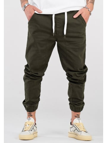 SOULSTAR Chino-Jogger - MPNOWRA Jogger-Hose Jeanshose Stoffhose in Khaki