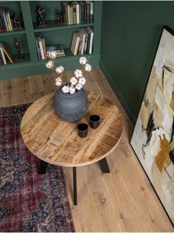 KADIMA DESIGN Esszimmertisch 80x80x75 cm Massivholz Esstisch Modern,