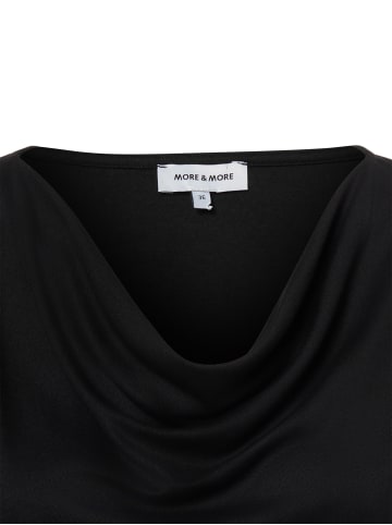 More & More T-Shirt in schwarz