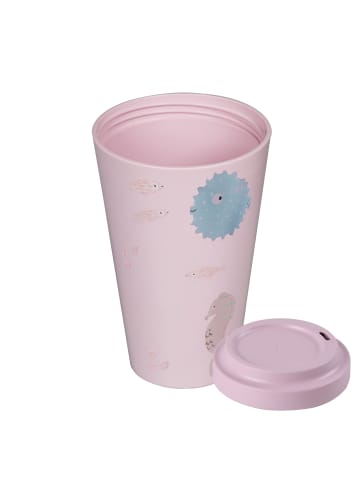 Stoneline Kaffeebecher to-go aus rPET, 400 ml, rosé in Rose