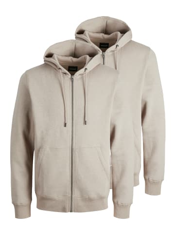 Jack & Jones Sweatjacke / Hoodie Bradley in Moonbeam