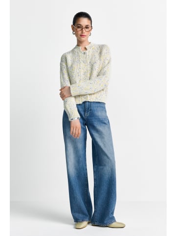 Rich & Royal Strickjacke in beige mehrfarbig - 0001