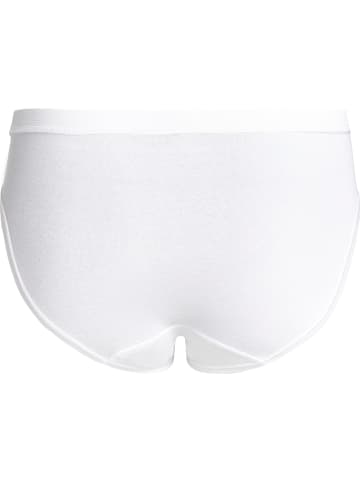 Con-ta Baumwolle, Feinripp Hüftslip 2er-Pack in weiß