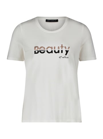 Betty Barclay Basic Shirt mit Aufdruck in Patch Cream/Black