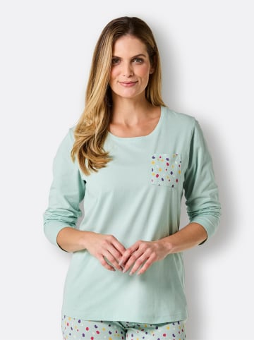 WITT WEIDEN Schlafanzug-Shirt in kalkmint