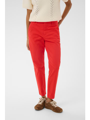 PART TWO Casual Hose SoffysPW Gerade Passform in Poppy Red