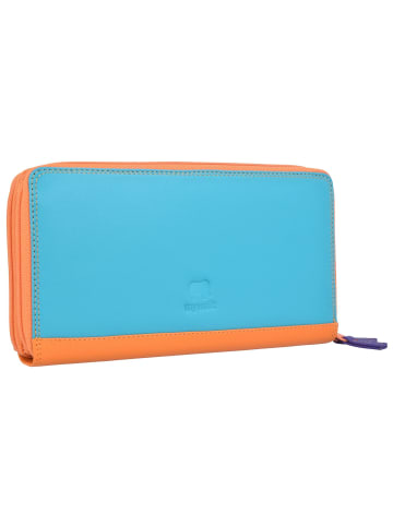 MYWALIT Medium Tri-fold Geldbörse I Leder 14 cm in copacabana