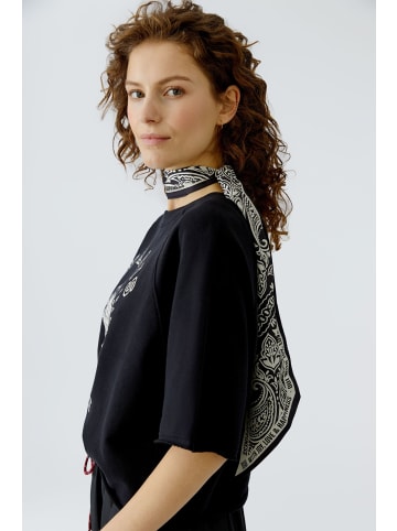 Oui Schal in white black