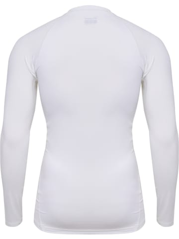 Hummel T-Shirt "Hmlbl Performance Tee L/S" in Weiß
