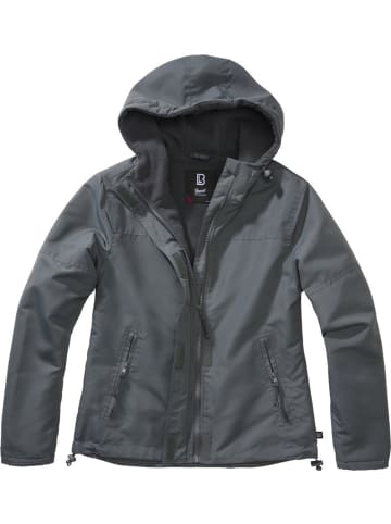 Brandit Jacke in Grau
