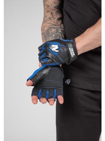 Gorilla Wear Trainingshandschuhe - Mitchell - Schwarz/Blau
