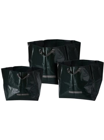 PROGARDEN Gartensäcke-Set in schwarz