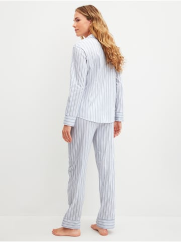 Calida Pyjama in aura blue