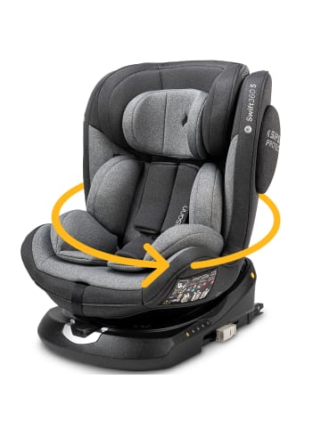 Osann Kindersitz  "Swift360 S"  in Universe Grey - 76 bis 150 cm