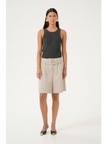 Karen By Simonsen Shorts KBUbertha Classic fit in Simply Taupe Check MS25